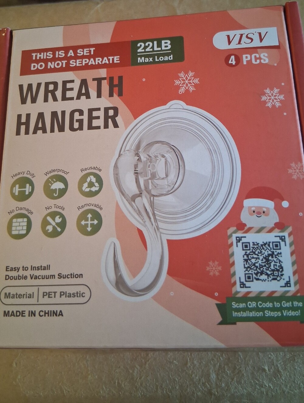 Wreath Hangers, Set of 4